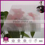 10mm Five Rectangle Structure Transparent Multiwall Polycarbonate Sheet For Greenhouse Heat Insulation Double UV Protector thumbnail-3