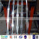 1.4mm*1.4mm to 2.5mm*2.2mm Galvanized Razor Barbed Wire--ISO9001:2000