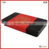 Flat Lid Empty Square Packing Tea Tin Can thumbnail-2