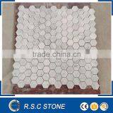 White Marble Mosaic;carrara White Marble Mosaic Tile;carrara White Marble Mosaic thumbnail-1
