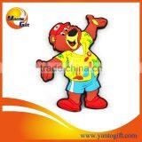 Eco Friendly Cartoon Animal Pvc Fridge Magnet