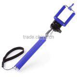 Cable Wired Audio Selfie Stick With Selfie-stick Extendable Hand Held Monopod All in One Foldable Monopod thumbnail-3
