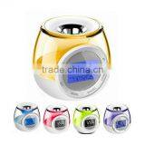 Promotional Desk Clock / Digital LCD Alarm Clock With Aroma Heater thumbnail-1