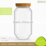 Hand Blown Ti-Borosilicate Glass Honey Bee Storage Jar thumbnail-6