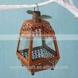 Antique Cast Iron Candle Holder Wind Lights Handmade Candle thumbnail-3