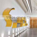 100% Acrylic Solid Surface Interior Decorating Wall and Furniture for Office thumbnail-6