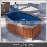 Arlau Outdoor Park Wood Planter Box thumbnail-1