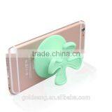 2015 New Customized Four Leaf Clove SiIliocne Sucktion Hooks Silicone Phone Holder thumbnail-2