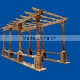 Hand Carved Garden Pavilion Garden Gazebo Garden Outdoor Decoration thumbnail-2