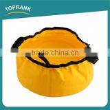 Custom Color Portable Water Basins Outdoor Camping PVC Material Folding Wash Basin thumbnail-2