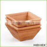 High Quality Reusable Serving Salad Bowl in Bamboo Homex-BSCI thumbnail-1