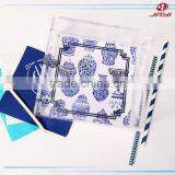 12"x12"x2.5" Clear Acrylic Insert Paper Tray thumbnail-1