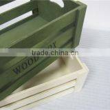 Green Color Plywood Wooden Crate for Milk Friut thumbnail-4