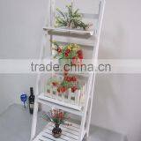 Eco-friendly Waterproof Outdoor Wooden Flower Shelf thumbnail-2