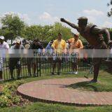 Bronze Sculpture Garden Statue - Life Sized Golfer Statue BS278A thumbnail-4