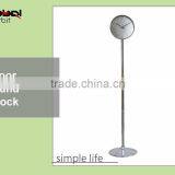Home Decoration Modern Floor Clock, Colorful Metal Floor Stand Clock thumbnail-6