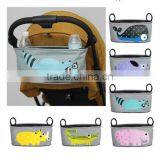 New Cute Cartoon Stroller Storage Bag Accessories Diaper Buggy Pouch Organizer thumbnail-5