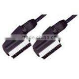 Scart Plug to Scart Plug 21P Cable thumbnail-1