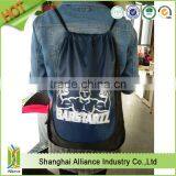 China Supplier New Products Cheap Drawstring Backpacks With Zipper Pocket thumbnail-4