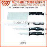 4 Pieces High Quality Choper Knife Set With pp Handle thumbnail-1
