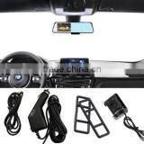 2016 New HD 4.3" Dual Lens Video Recorder Dash Cam Rearview Mirror Car Camera DVR CEG85 thumbnail-1