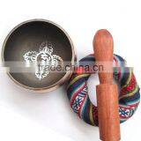 High Quality Made in Nepal Colored Buddhist Meditation Healing Tibetan Singing Bowl thumbnail-2