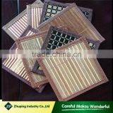zhuping factory direct selling natural stocked bamboo fancy cup mat