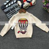 3-9years Baby Kids Cashmere Balloon Patchwork Pattern Sweater thumbnail-2