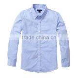 British Style 2017 Spring School Boys Shirt Long Sleeved Cotton Plaid Shirt thumbnail-5