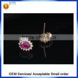 CZ Diamond Earring 925 Sterling Silver Earring thumbnail-3