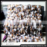 CX-D-82 Luxury Silver Fox Fur Carpet for Home Decoration thumbnail-6