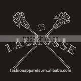 Wholesale Cheaper Custom Lacrosse Hotfix Rhinestone Crystal Ball for Cloth thumbnail-2