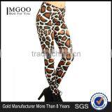MGOO Custom Made Sublimation Print Leggings For Ladies Sportwear Yoga Leggings High Waist Polyester Spandex thumbnail-1