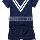 Wholesale Fashion High Quality Cute Print Girls' Clothing Set Children Summer Clothes Set thumbnail-2