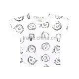 S17518A Cartoon Boys Girls T-shirts New 2017 Summer Children's Clothing thumbnail-3