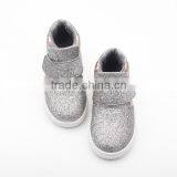 Fashion Girls Bling Bling Leather Rubber Sole Kids Dress Shoes thumbnail-4