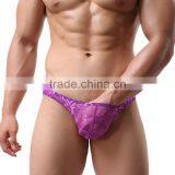Quality Fashion Short Triangle Mesh Underwear Men Sexy Jockstrap Men's Briefs Underwear Shorts Mens Calzoncillos Hombre thumbnail-2