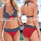 Sexy Backless Push up Bra Set Bikini