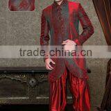 Indo Western Pattiyala Designer Sherwani thumbnail-1