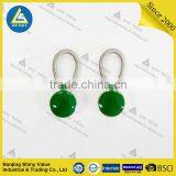 Silver Color Spring Type High Tension Metal Button Collar Extenders in Different Colors Crystal Mounted for Easy Fixing thumbnail-5