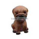 Vinyl Giggle Ball Training Chew Sound Activity Squeaky Toy Dog Animal Brown thumbnail-1