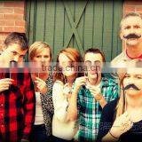 50pcs Party Photo Booth Props Moustache on A Stick Weddings Christmas Birthday Party thumbnail-4