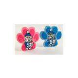 Dog Foots Emery Board Nail File With Pink Cartoon Printing