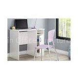 PB / MDF Melamine Board Wooden Office Desks For Laptop , Home Office Desk Furniture DX-8519