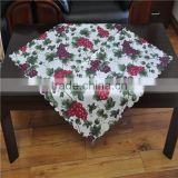 100% polyester grape printed tablecloth