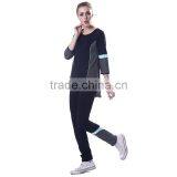 3/4 Sleeve Polyester Fabric for Women Sportswear Suit thumbnail-4