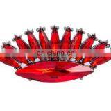 Fashion Vintage Bohemia Big Ring Colorful Crstal Exaggerated Decorate Women Party Jewelry thumbnail-6