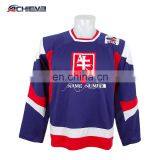 hot sale sublimation ice hockey jersey sublimate printing long sleeve ice hockey shirt
