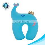 Fashion Cheap Plush Blue Bear Neck Cushion Customized Cute Soft Animal Travel Neck Pillow thumbnail-6