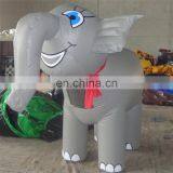 Vivid Grey Giant Outdoor Inflatable Elephant Model With Competitive Price